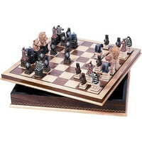 Колекција за класични игри 20 шаховска табла со животински шах