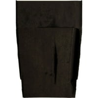 Ekena Millwork 6 H 6 D 72 W Pecky Cypress Faa Wood Camplace Mantel комплет со Ешфорд Корбелс, Премиум орев