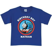 Персонализирана маица за момче од Томас и Пријатели Сина роденденско дете - 2T, 3T, 4T, 5 6T