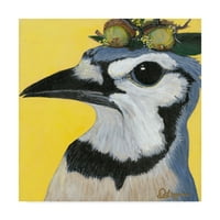 Трговска марка ликовна уметност „Вие глупо Птица Паркер“ платно уметност од Длин Рол