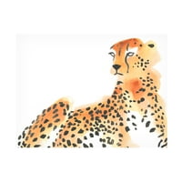 Јуни Ерика Вес „Величествена гепард I“ платно уметност