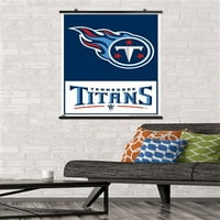 Тенеси Титани-Логото Ѕид Постер, 22.375 34