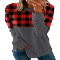 Ниуер Жени Лабава Пуловер Со Долги Ракави Дами Секојдневни Врвови Дневна Облека Туника Блуза