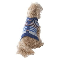 Живописен животен џемпер за кучиња, симпатично момче-мало