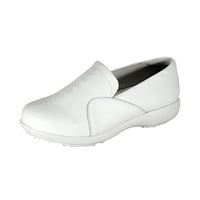 Часовна удобност Калиста широка ширина удобни чевли за работа и обична облека бела 10,5
