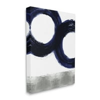 Апстрактни дизајни за дизајн на сини кругови над сивата боја, 48, дизајнирани од Ели Робертс